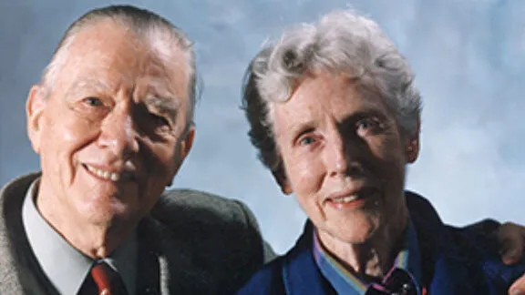 Dr Paul and Dr Margaret Brand, featured in The Leprosy Mission's 150 Years Anniversary Book.