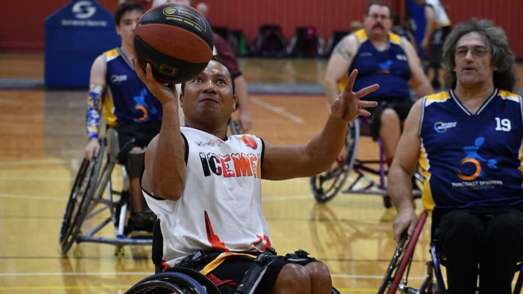 Wheelchair basketball no walk in the park!