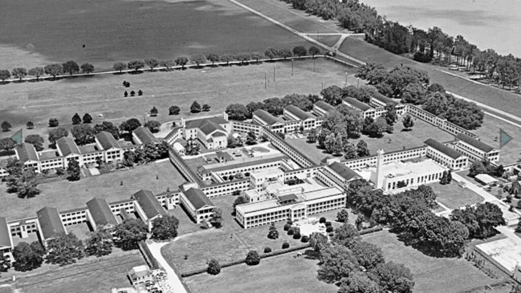 Carville Louisiana historic grounds near the Mississippi River