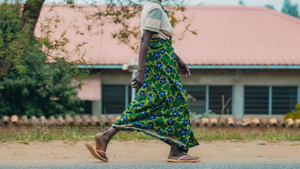 A woman from eastern DR Congo, representing resilience amid health and social challenges.