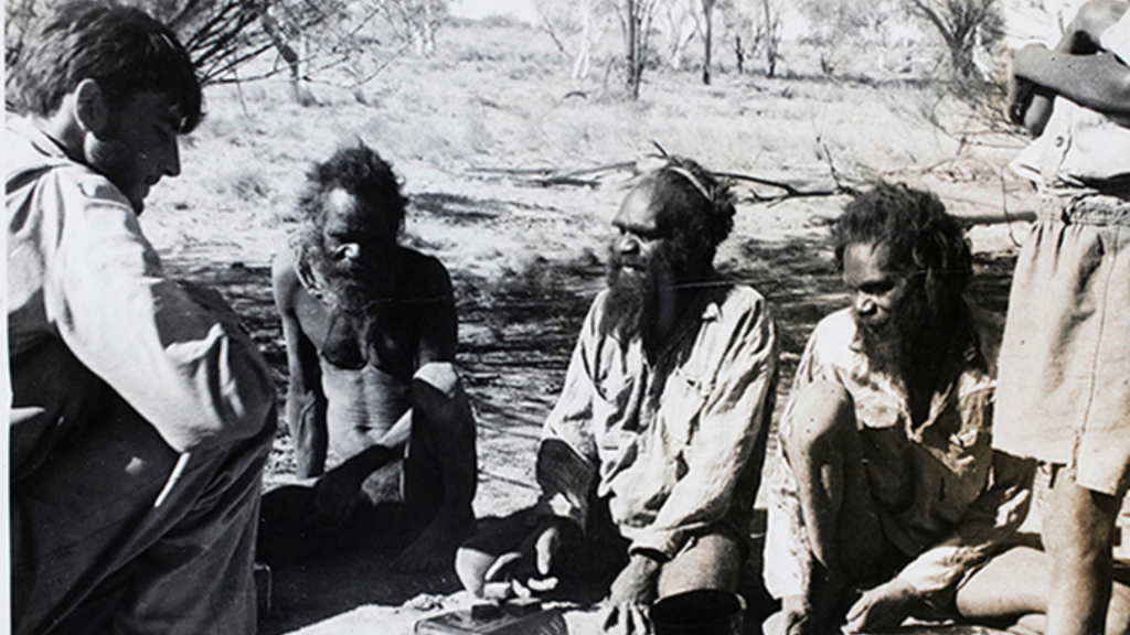A remote Northern Territory community setting where healthcare outreach and trust-building take place.