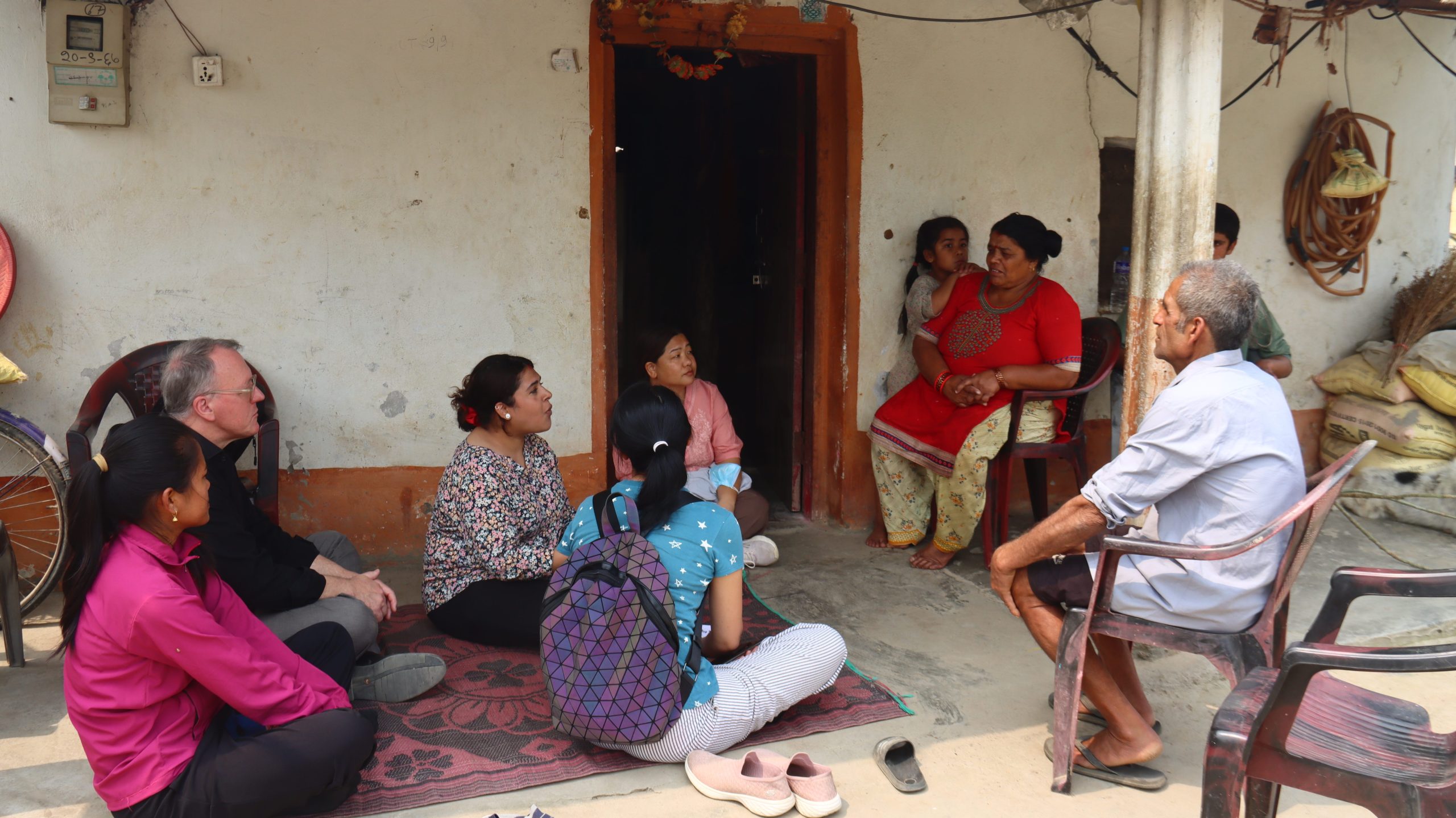 Community health education session in Nepal promoting inclusion and awareness of leprosy