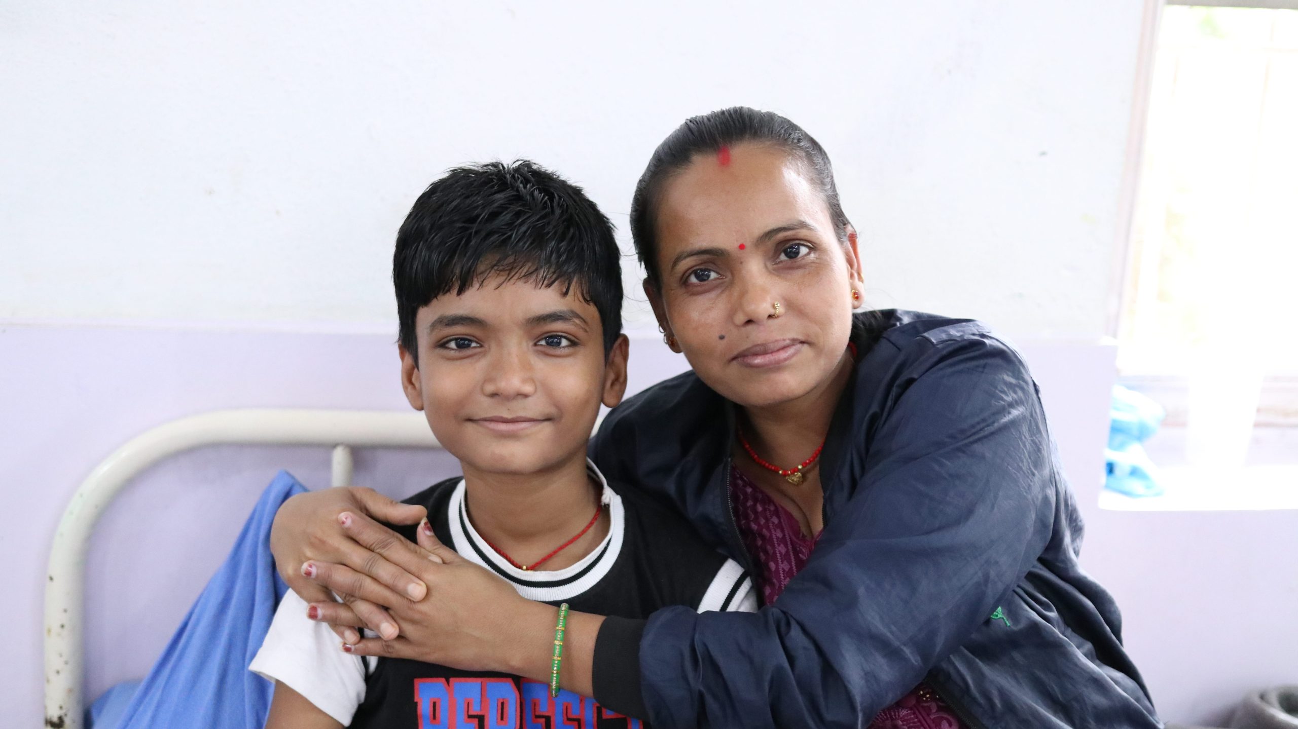 Mother and child.