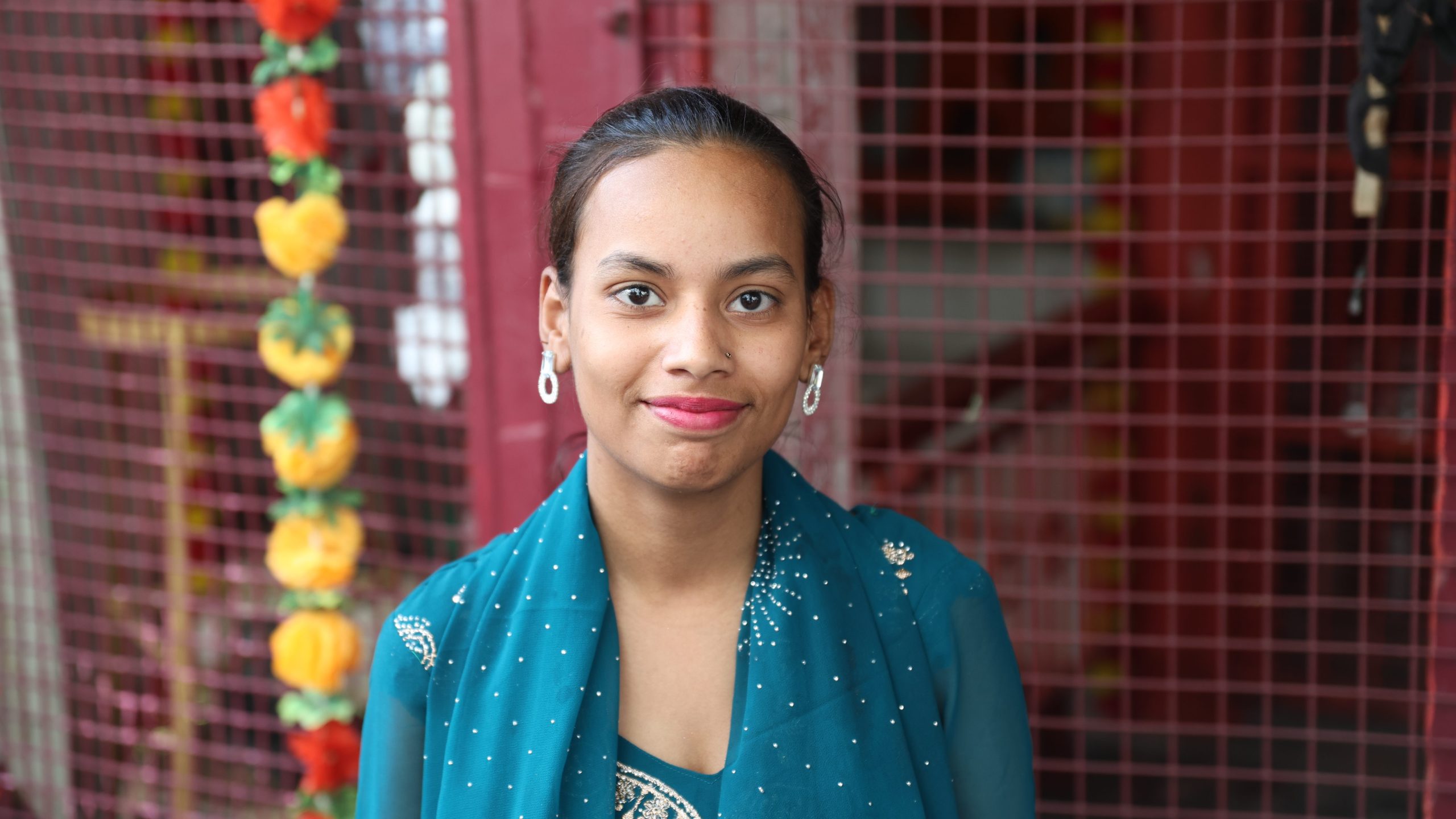 Divya can now earn a living independently, thanks to POWHER, an artisan group supported by The Leprosy Mission Australia's social enterprise.